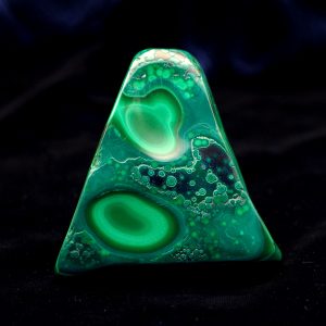 piedra pulida malaquita y crisocola, malacolla